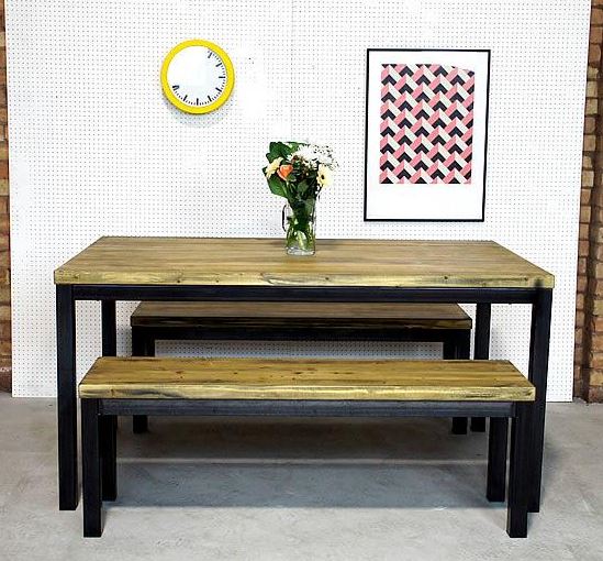 Rigg Industrial Style Benching and Tables