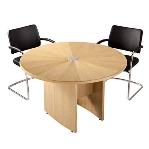 Zenith-Round-Oak-Veneer-Meeting-Table