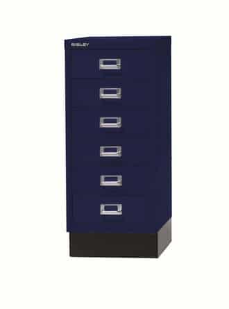 Bisley-Multidrawers-on-Desk-Storage-Dark-Blue
