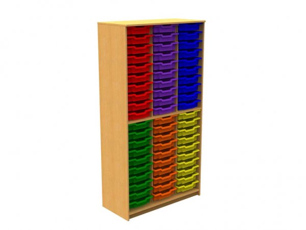 48-Plastic-Tray-Storage-Unit