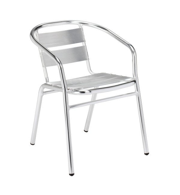 Outdoor Aluminium Chair with Arms