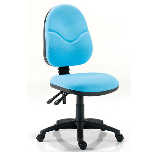 Adlington Office Chair Blue Without Arms