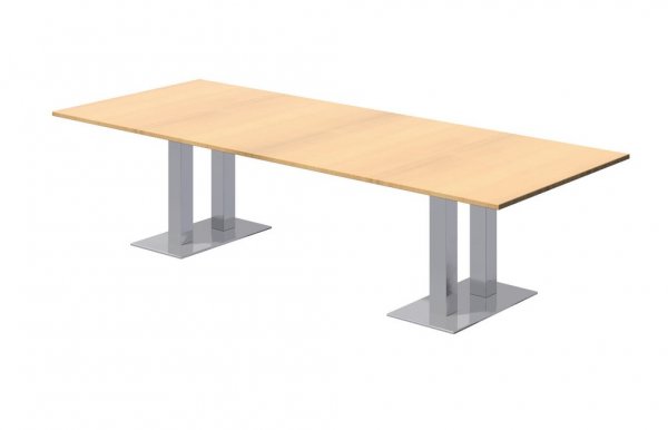 Ambus-Sven-Christiansen-Twin-Square-Column-Base-Rectangular-Top-Meeting-Table