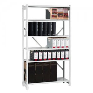 Bisley-Economy-Steel-Shelving-Unit-Example