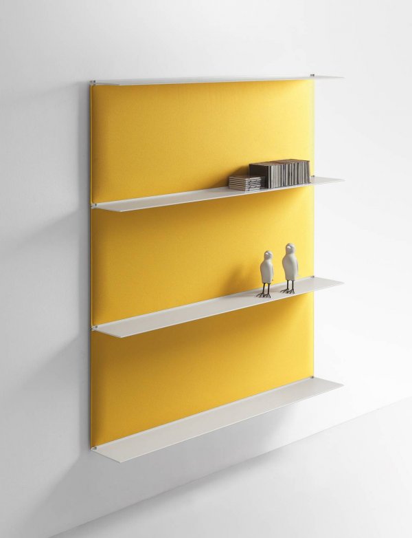 Blade Sound Absorbing Shelving Yellow