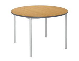 Circular RT32 Tubular Leg Classroom Table