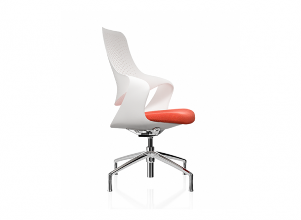 Coza White Shell Red Seat