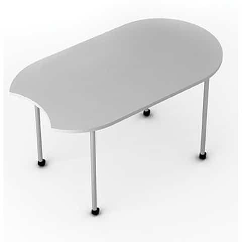 DOC-Pill-Shaped-White-Modular-Meeting-Table-Castor-Base