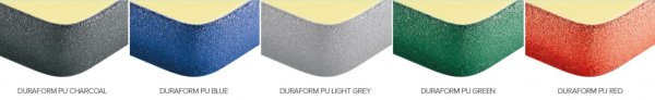 Duraform PU Edge Colour Options