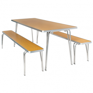 Economy-Folding-Table-And-Bench-Set