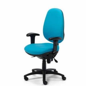 Ergonomic-Task-24-Office-Chair-Blue-Upholstered-Black-Base