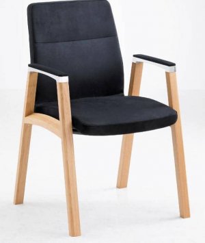 Fulcrum-F1-Timberframe-Upholstered-Conference-Chair-with-Fabric-Armcaps