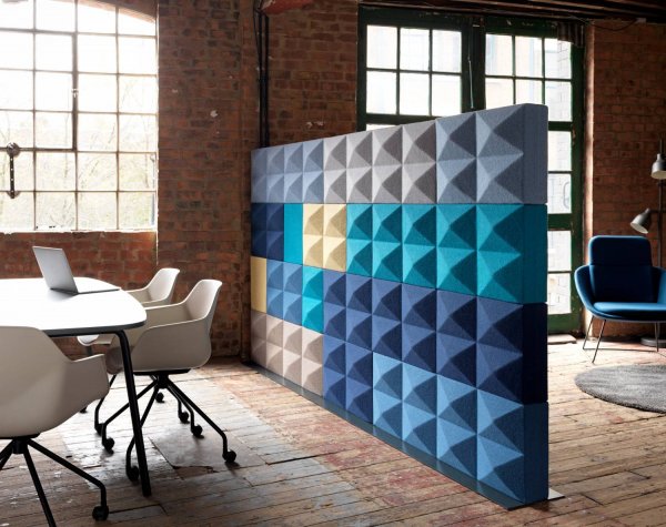 Fabricks 3D Acoustic Wall In Situ