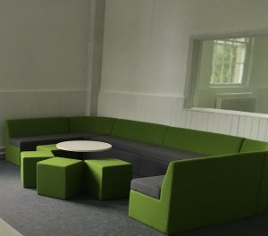 Far Soft Seating Modular Sofas Green and Grey