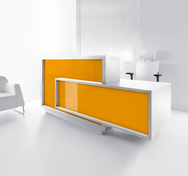 Foro Reception Desk Orange