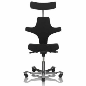 HAG-Capisco-Black-Ergonomic-Task-Chair-With-Headrest