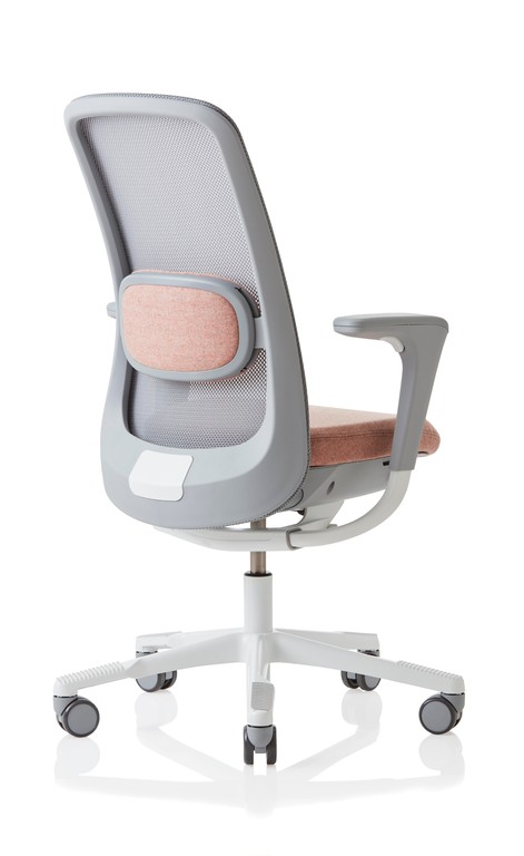 Sofi MEsh Back Office Chair with Upholstered Lumbar Support
