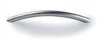 Curved Silver Cupboard Handle