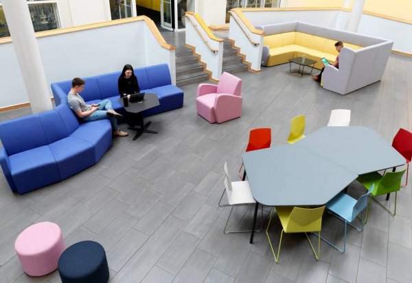 Hilly Modular Seating Atrium Area