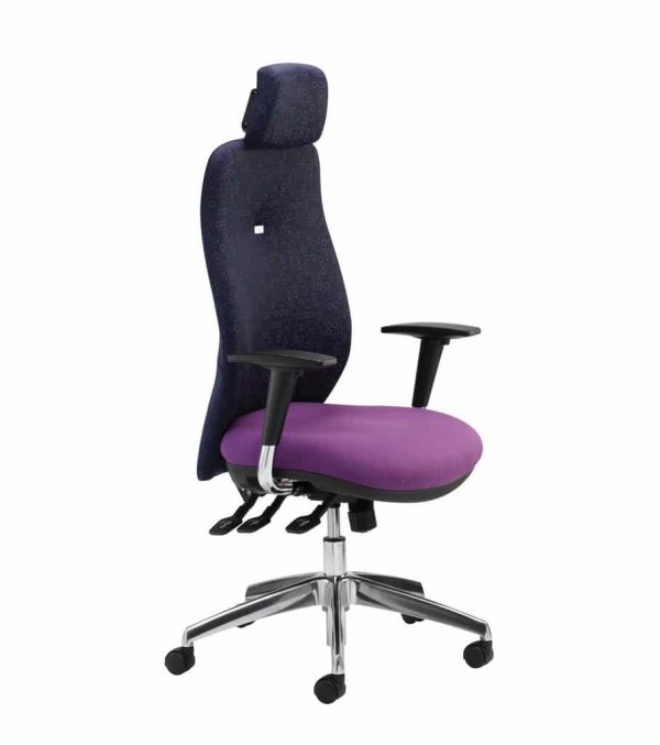 Inflexion Office Task Chair With Headrest and Arms