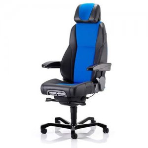 KAB-K4-24hr-Ergonomic-Office-Chair-Half-Leather