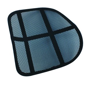 KF15413 Black Mesh Support for Office Chairs