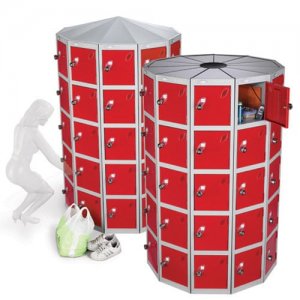 Lion-Steel-Locker-Pods-Red