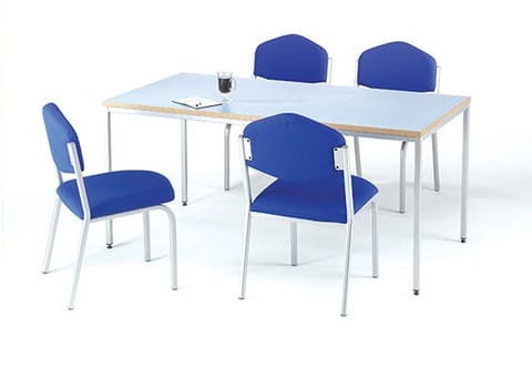 Muti-Purpose-Grey-Rectangular-Top-Meeting-Table