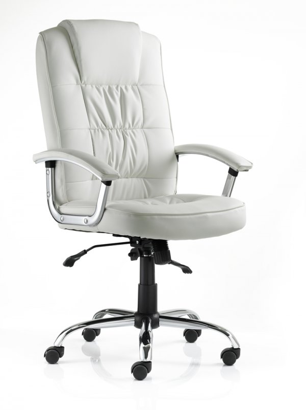 Moore-Deluxe-White-Leather-Executive-Chair-with-Padded-Arms