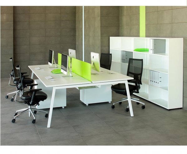 Nova Angled Leg Bench Desks