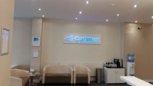Waiting Area at Optimax Leicester