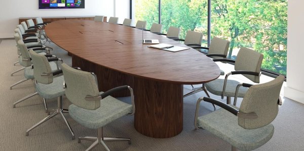 Oracle Veneer Boardroom Table