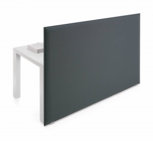 Oversize-Acoustic-Desk-Mounted Panels-Grey