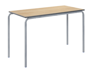 Rectangular Crush Bent Classroom Table