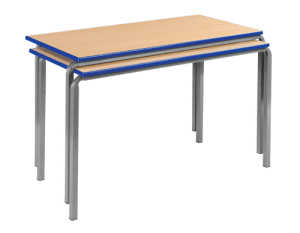 Reliance Crush Bent Frame Classroom Tables Rectangular