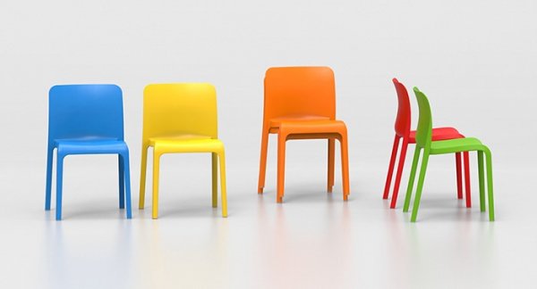 Shell Plastic Chair Colours