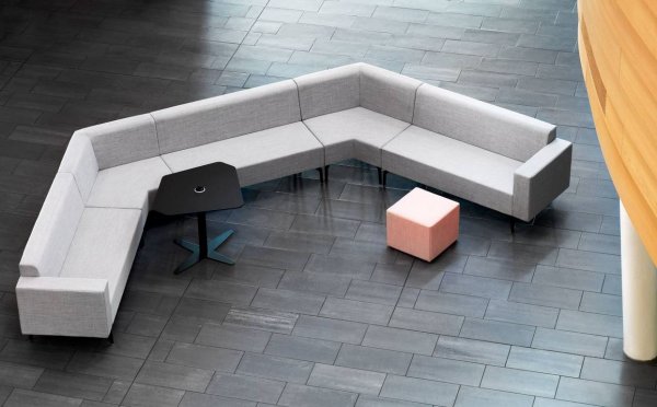 Skyline Modular Seating Reconfigured Atrium