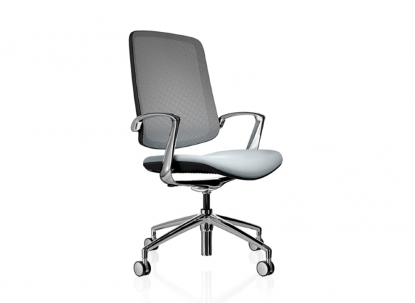 Trinetic Grey Mesh Task Chair