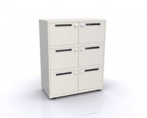 Bisley-Eyespace-White-Office-Storage-Solution