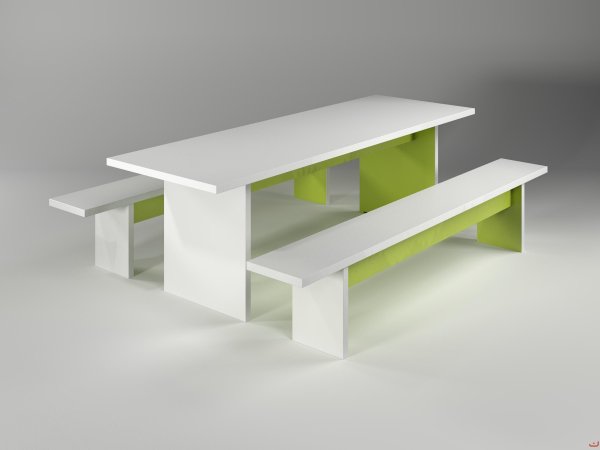 Jive-Canteen-Furniture-Green-White-ABS-Edging