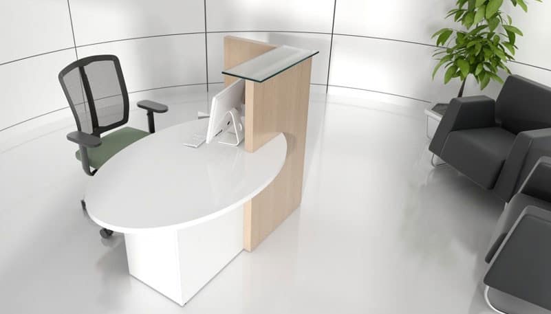 Ovo Reception Desk Wave Office Ltd